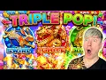 TRIPLE POP Lots of luck on these new slots