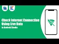 Check Internet Connection Using LiveData Kotlin Android Studio