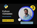 Python Variables - Step By Step Guide Python Tutorial