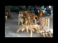 Lagu Jepara, center for furniture making and wood carving