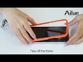 Ailun How to install screen protector on iPhone 16 Pro 16 Pro Max with Installation Frame