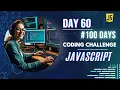 Day 60 Sorting an Array in Descending Order 100 Days of JavaScript Coding Challenge