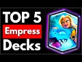 Download Lagu TOP 5 BEST Spirit Empress Decks in Clash Royale