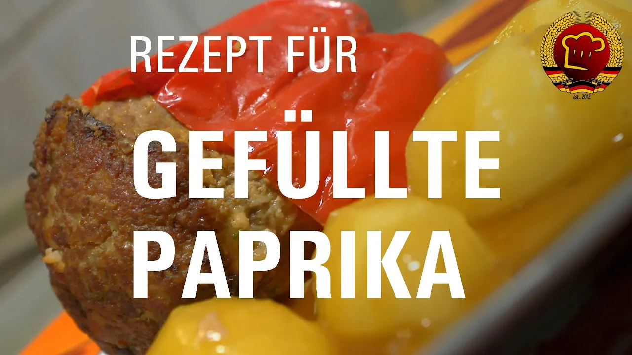 Gefüllte Paprika mit Hackfleisch ist ein häufig variiertes Rezept, das ursprünglich aus der Balkanre. 