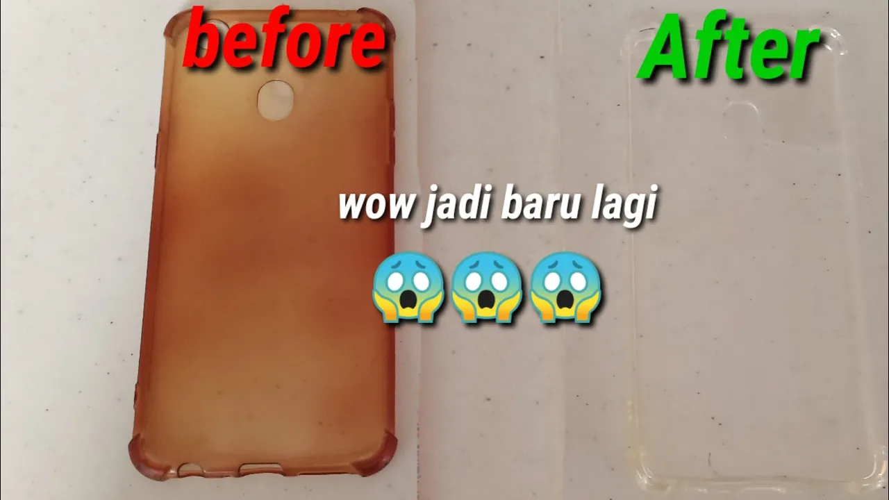 cara membersih kan silicon hp. 