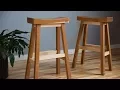 Woodworking How To Build A Saddle Bar Stool