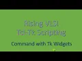 Tk button widget command configuration
