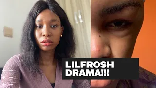 lil frosh and his girlfriend drama on twitter