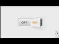 Realistic 3D Toggle Switch Using HTML CSS Only UNDER 7 MINS