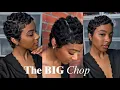 The BIG Chop Pixie Cut Natural Hair Transformation