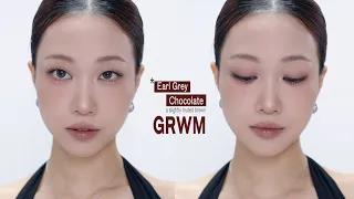분위기 미쳤다…🤎 요즘 추구미! 얼그레이 초코 메이크업 GRWM (페리페라, 리스키, 홀리카 신상 등등) | 민스코 Minsco