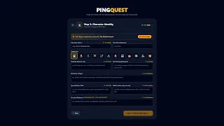 Pingquest demo - All Things Agentic Hackathon