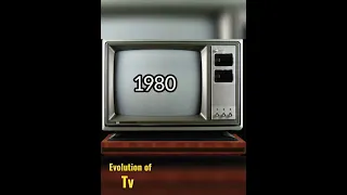 Evolution Of Television TV 1927 2023 