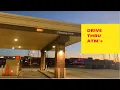 Drive thru ATM s In USA VLOG Beautiful evening and ride small town in USA Vlog