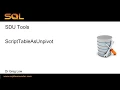 SDU Tools 95 Script SQL Server Tables as Unpivot Statements