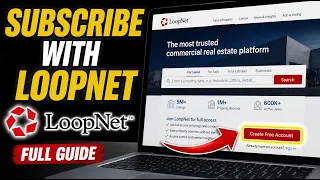 How to subscribe with LoopNet for industrial property investing - Full Guide