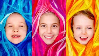 Rainbow Hair Is Everywhere… All Because of One Magic Gumball!