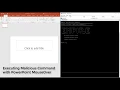 Executing Malicious Powershell with Powerpoint MoveOver