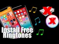 How To Install Free Ringtones For iPhone 11 12 8 iPhone SE No Computer or Jailbreak