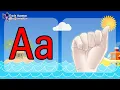 Lagu ABC Bahasa Isyarat | mengenal abjad huruf SIBI | Sign Language Alphabet