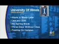 University Of Illinois Plans Spring Semester Around Pandemic