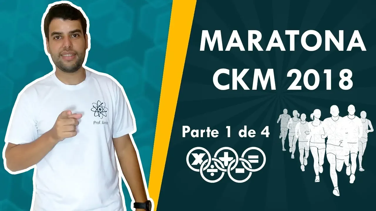 RACIOCÍNIO LÓGICO - MATEMÁTICA (parte 1) - Banca CKM