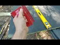 A trick to cut duct board