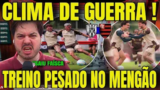 TREINO PESADO NO FLAMENGO, DIRETO DO EQUADOR! FLAMENGO X IND. DEL VALLE PELA LIBERTADORES!