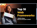 Top 10 Web Frameworks Every Web Developer Must Know Web Development Build Web Apps SCALER