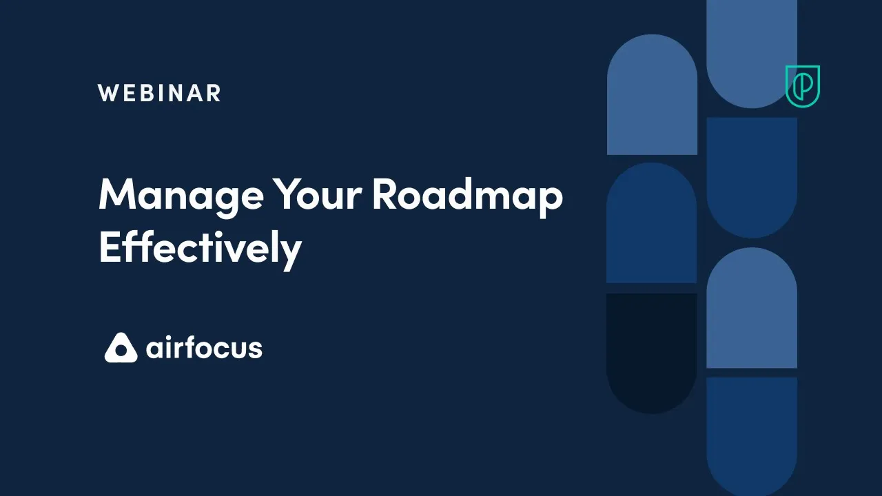Webinar: Manage Your Roadmap Effectively with airfocus, Julia Baumgartner and Quadri Oshibotu - YouTube thumbnail