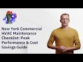 New York Commercial HVAC Maintenance Checklist