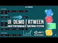 RTween UI Demo - Smooth UI Animations in Unity Without Code