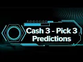 Cash 3 Pick 3 Wonder List Draws