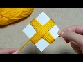 Download Lagu Super Easy Flower Craft Ideas with Woolen - Hand Embroidery Amazing Trick - Wool Flower Design