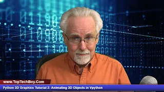 Python 3D Graphics Tutorial 2 Animating 3D Objects in Vpython