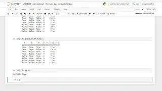 Propositional Logic Using Python