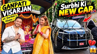 @surbhirathore3 ke Ghar Ganpati Visarjan β€οΈ | Family Vlog | Day 1
