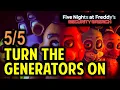 Turn the Generators On Let There Be Light Five Nights at Freddy s Security Breach FNAF