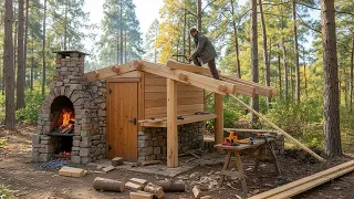 A Man Lives Alone in the Forest — And This Is His Home