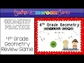 4th Grade Geometry Jeopardy Game