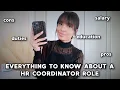 THINKING ABOUT BECOMING A HR COORDINATOR WATCH THIS FIRST salary duties education more