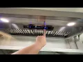 IKTCH 30 inch Built in Insert Range Hood 900 CFM Review Good quality Works quite and powerful