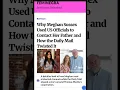 Lagu 🟥 WHY MEGHAN SUSSEX USED US OFFICIALS TO CONTACT HER FATHER THE DAILY MAIL TWISTED IT. AS EVER on TV