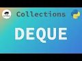 Python ERWEITERTE Datentypen - Ist deque die bessere Liste