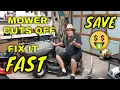 Riding Mower Cuts Off It s Not Always the Coil Easy DIY Repair a Craftsman Briggs and Stratton