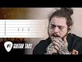 Post Malone - Psycho Guitar Tab tutorial