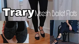 Mesh Ballet Flats From Amazon Try-On Style Review