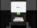 Flip an omelette loading CSS Animation