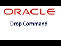 drop command in sql