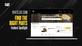 Find the Right Cat Parts on Parts cat com Feature Spotlight
